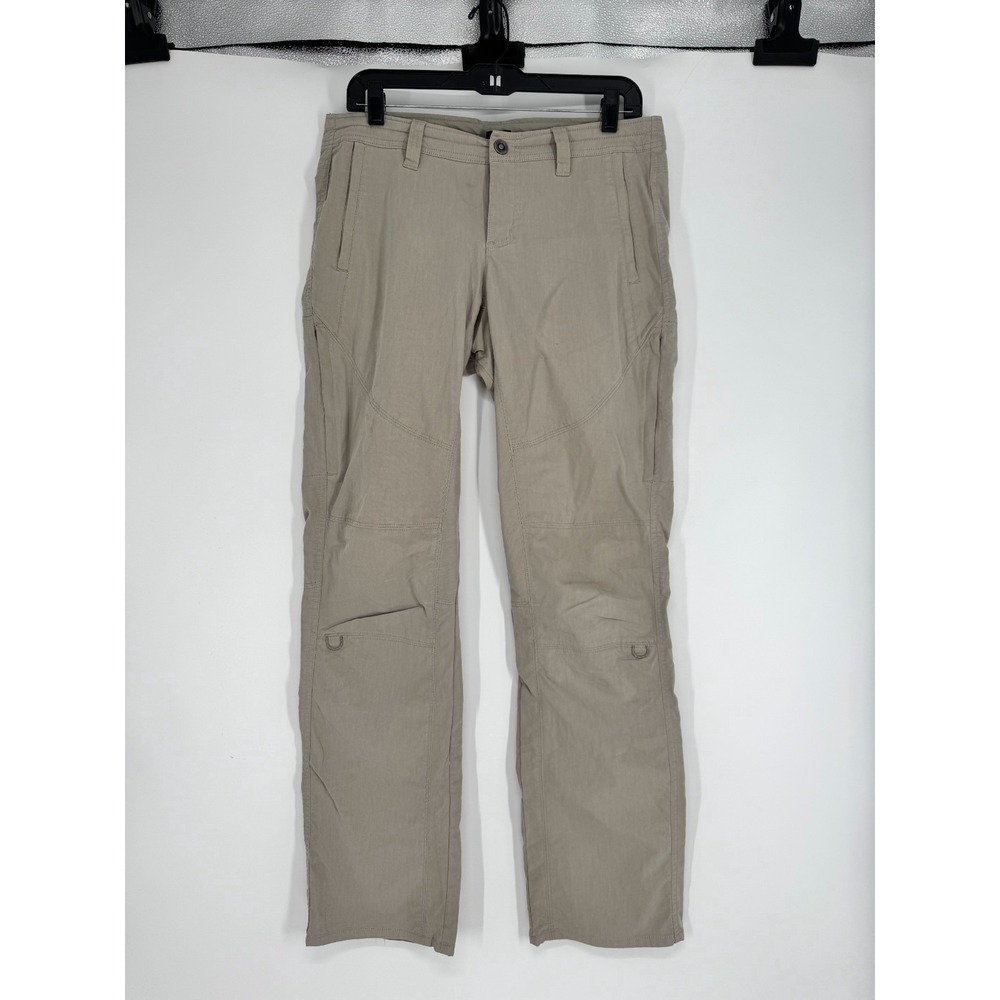 Kuhl Women's Straight Leg Pants in Light Khaki